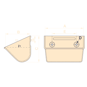 Schéma Columbus acier pour la manutention des produits en vrac.