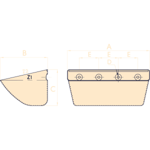 Schéma jet acier pour la manutention des produits en vrac.